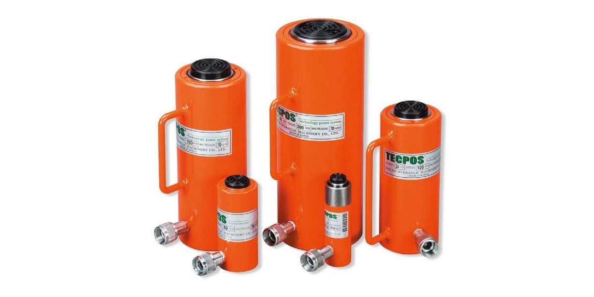 TECPOS 700 bar hydraulic cylinders